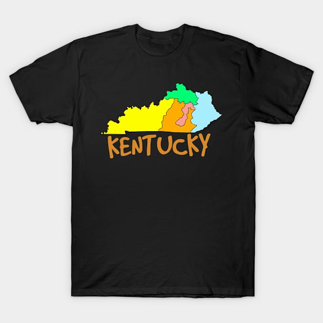 USA state: Kentucky T-Shirt by KK-Royal